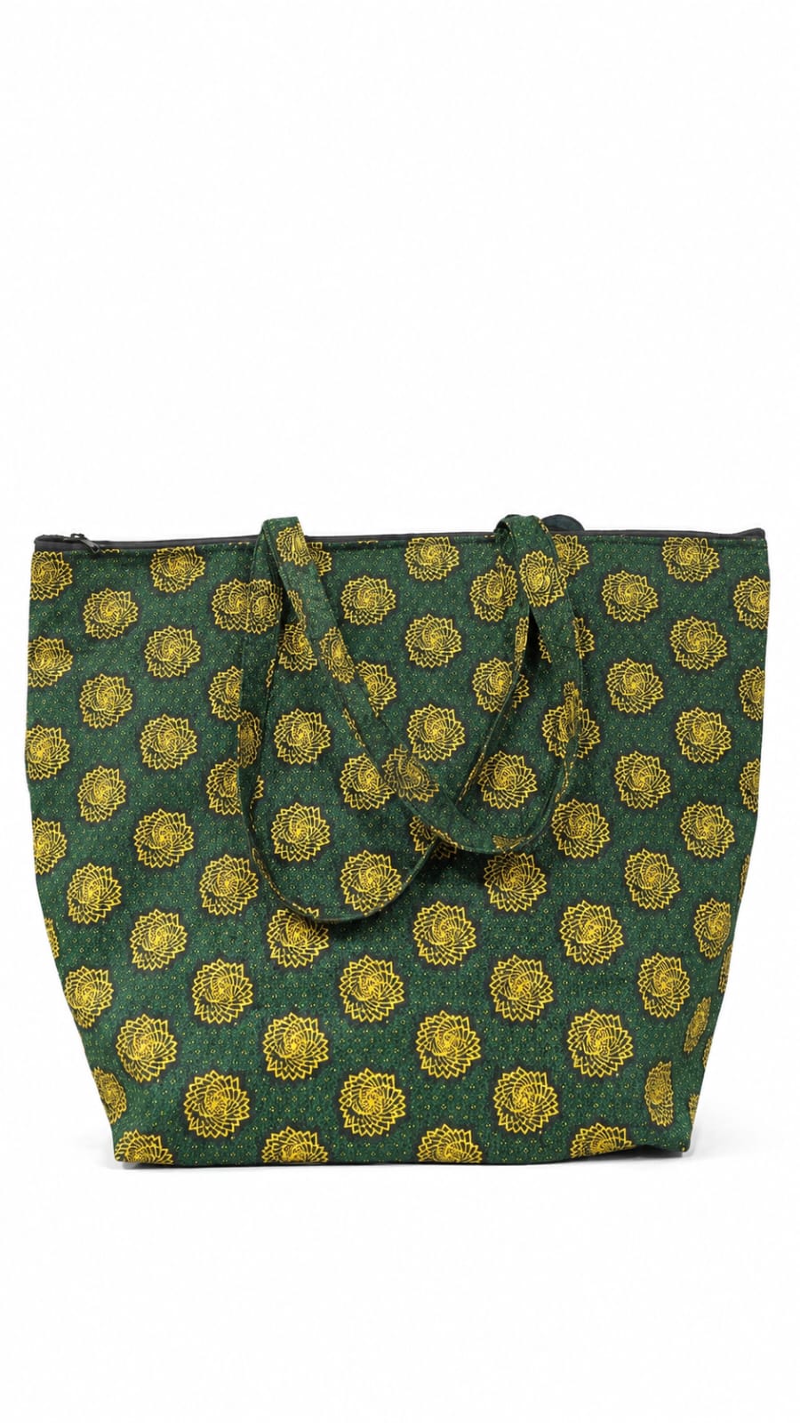 Shweshwe Large Totebag with Zip