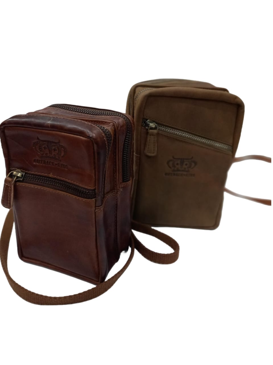 Outback King Leather Sling Bag