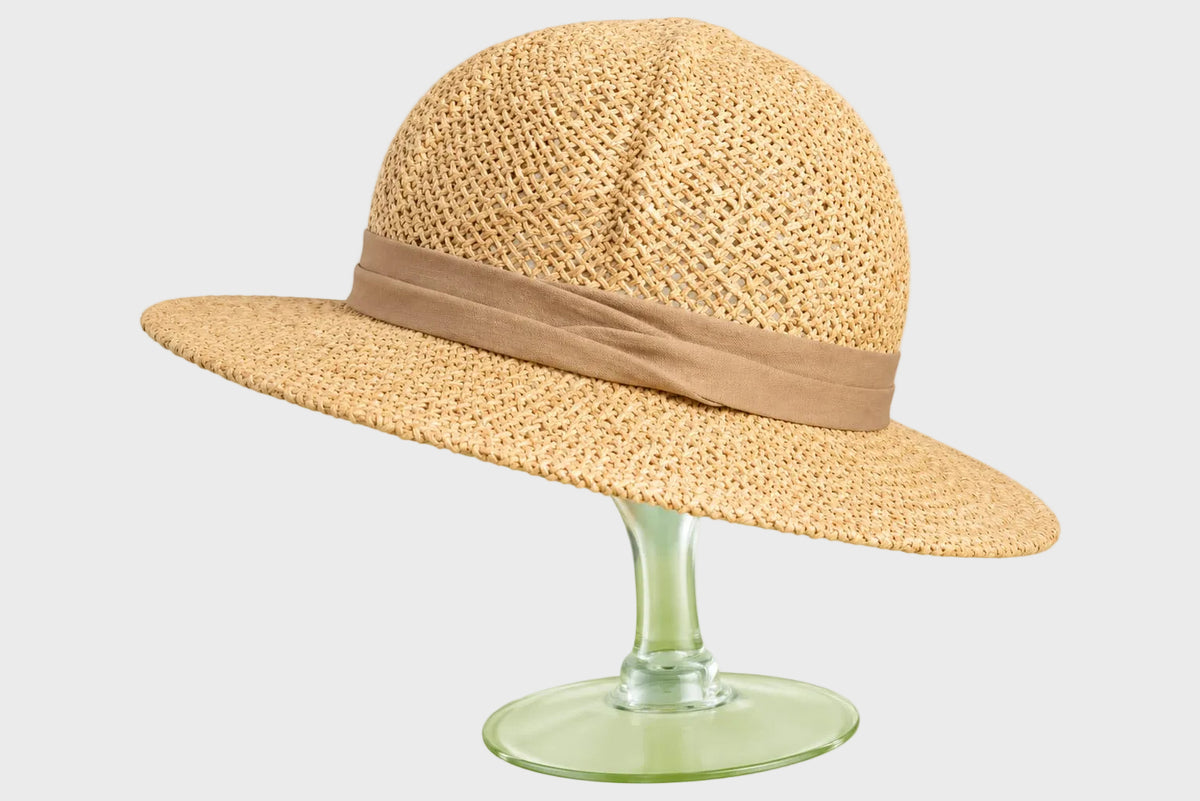 Straw Pith Helmet Hat