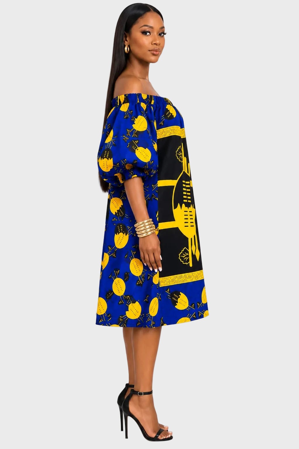 Swati Off-shoulder Naked Dress