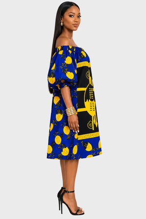 Swati Off-shoulder Naked Dress