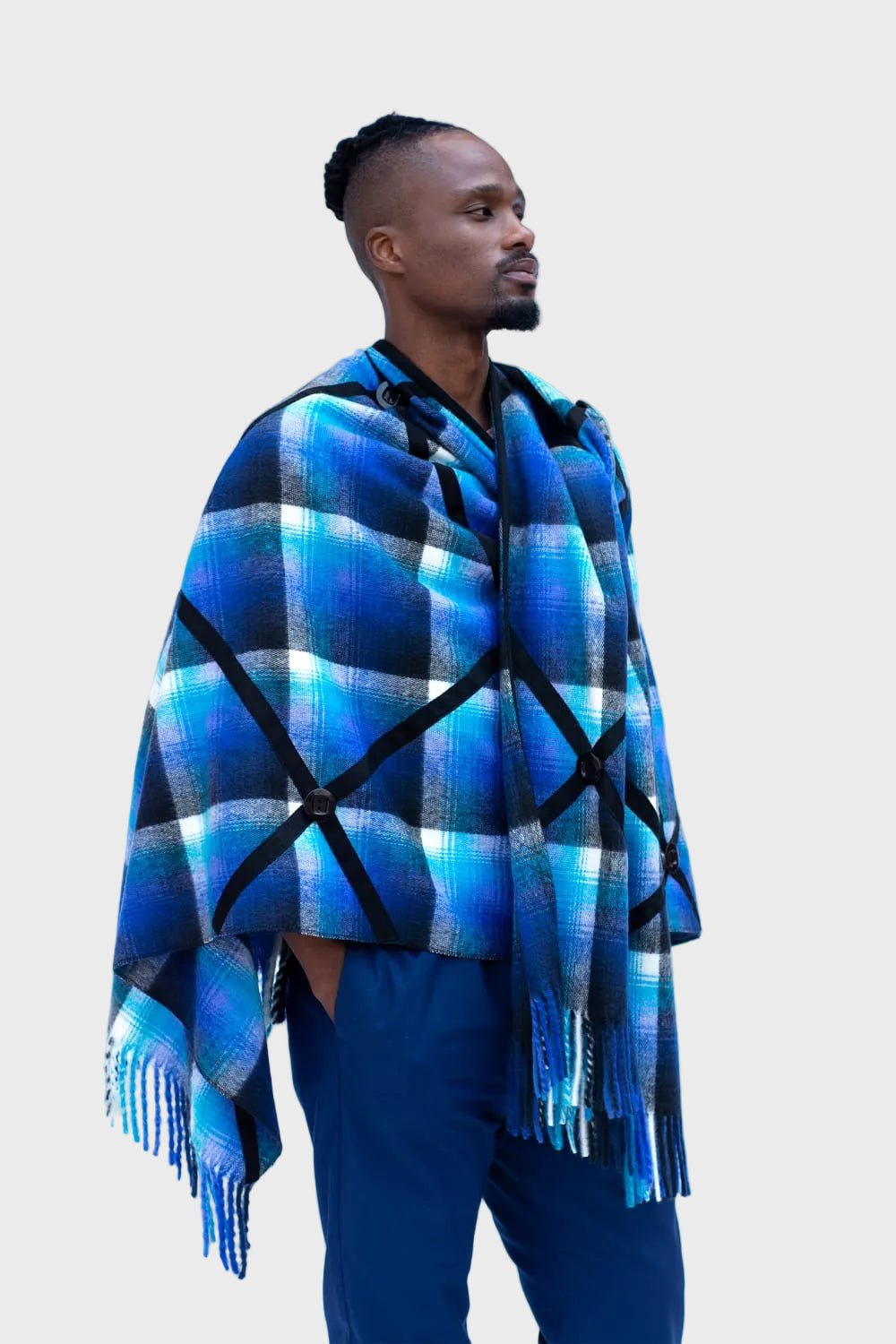 Tjale Men's Poncho