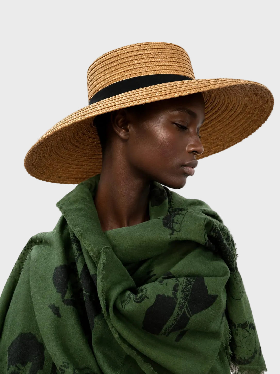 Sample Sale-Wide Brim Sun Straw Hat