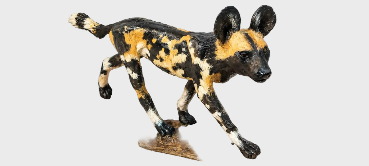 Freedom Wild Dog Sculpture