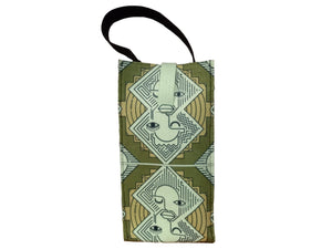 Africa Face Eco-felt Double Wine Holder
