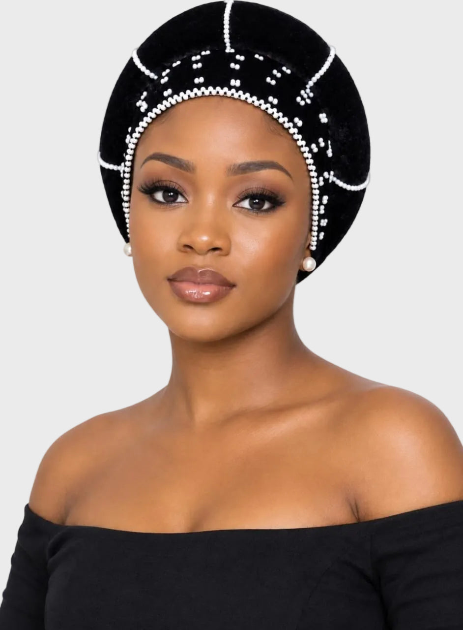 Xhosa Beaded Velvet Tuku