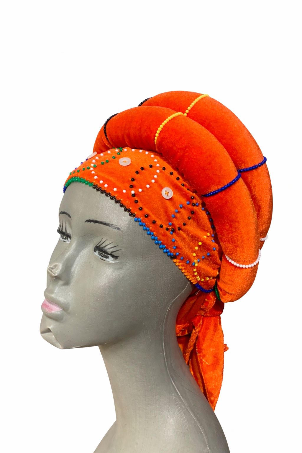 Xhosa Beaded Velvet Tuku