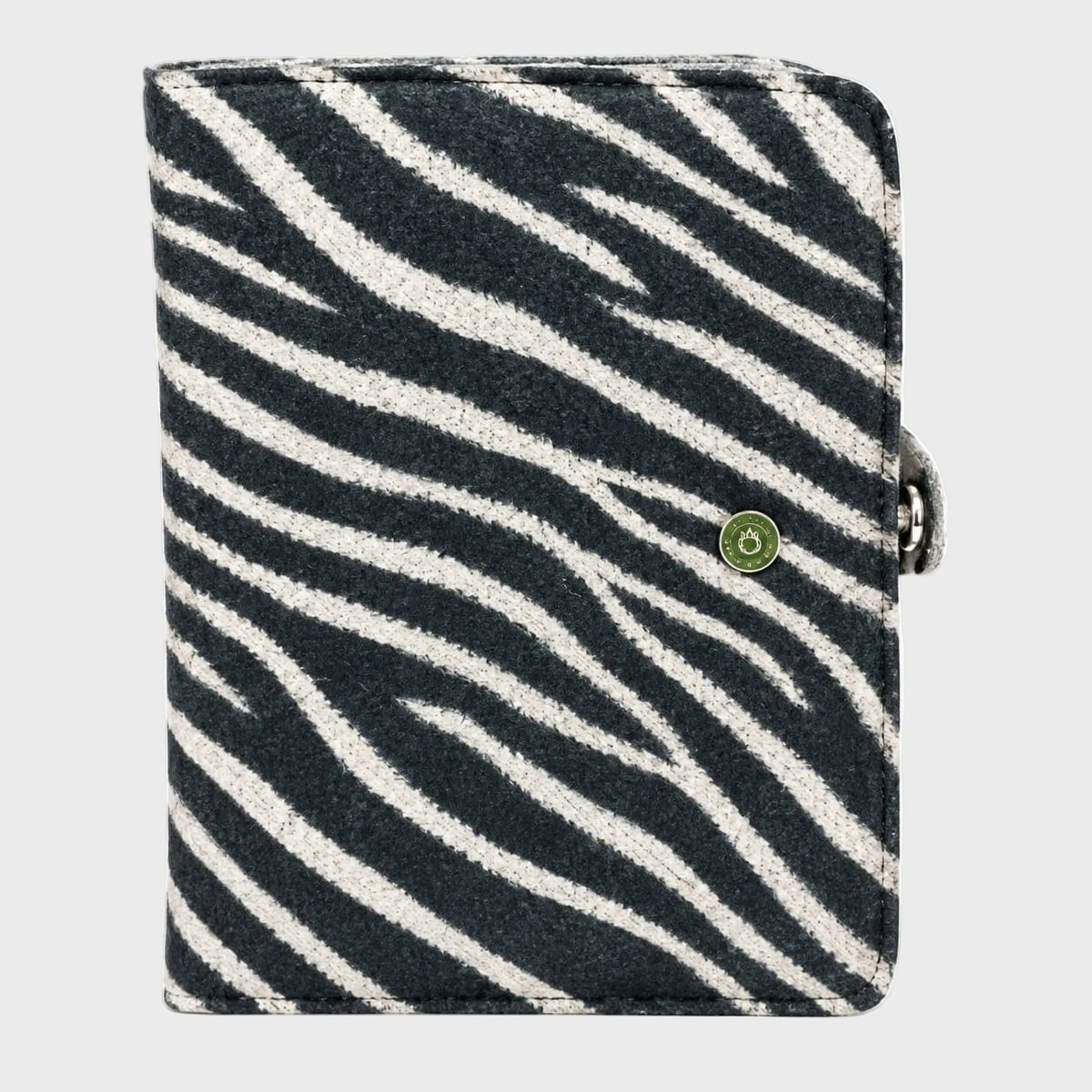 Zebra Print Eco-felt Notebook Cover