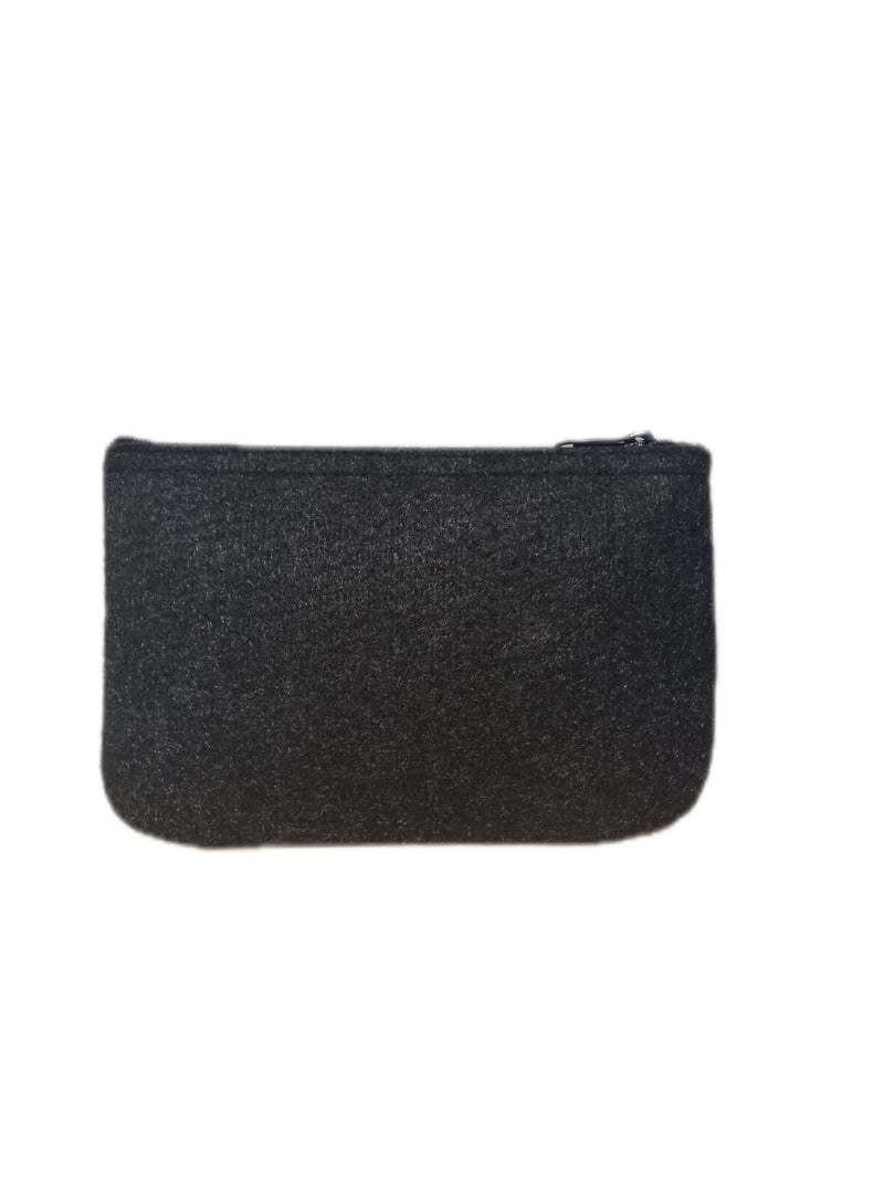 Zebra Eco-felt Purse