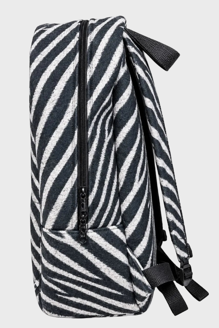 Luxury Zebra Print Eco-felt Backpack