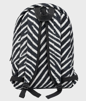 Luxury Zebra Print Eco-felt Backpack