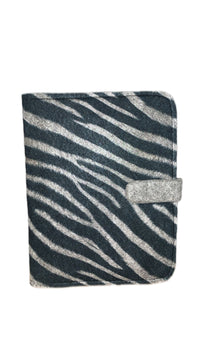 Zebra Print Eco-felt Notebook Cover