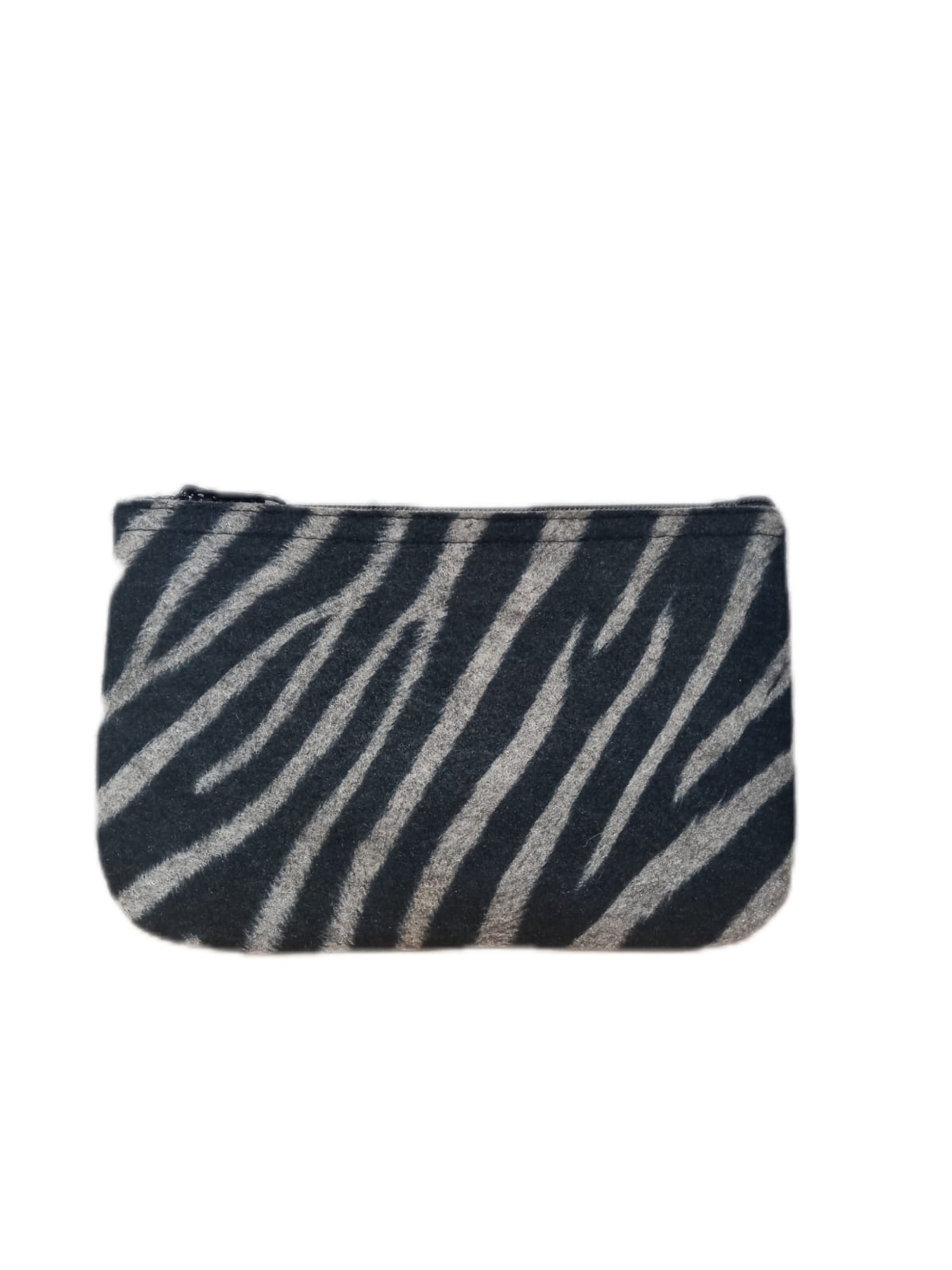 Zebra Eco-felt Purse