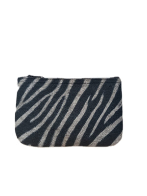 Zebra Eco-felt Purse