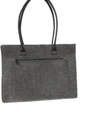 Zebra Print Eco-felt Tote Bag