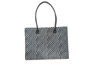 Zebra Print Eco-felt Tote Bag