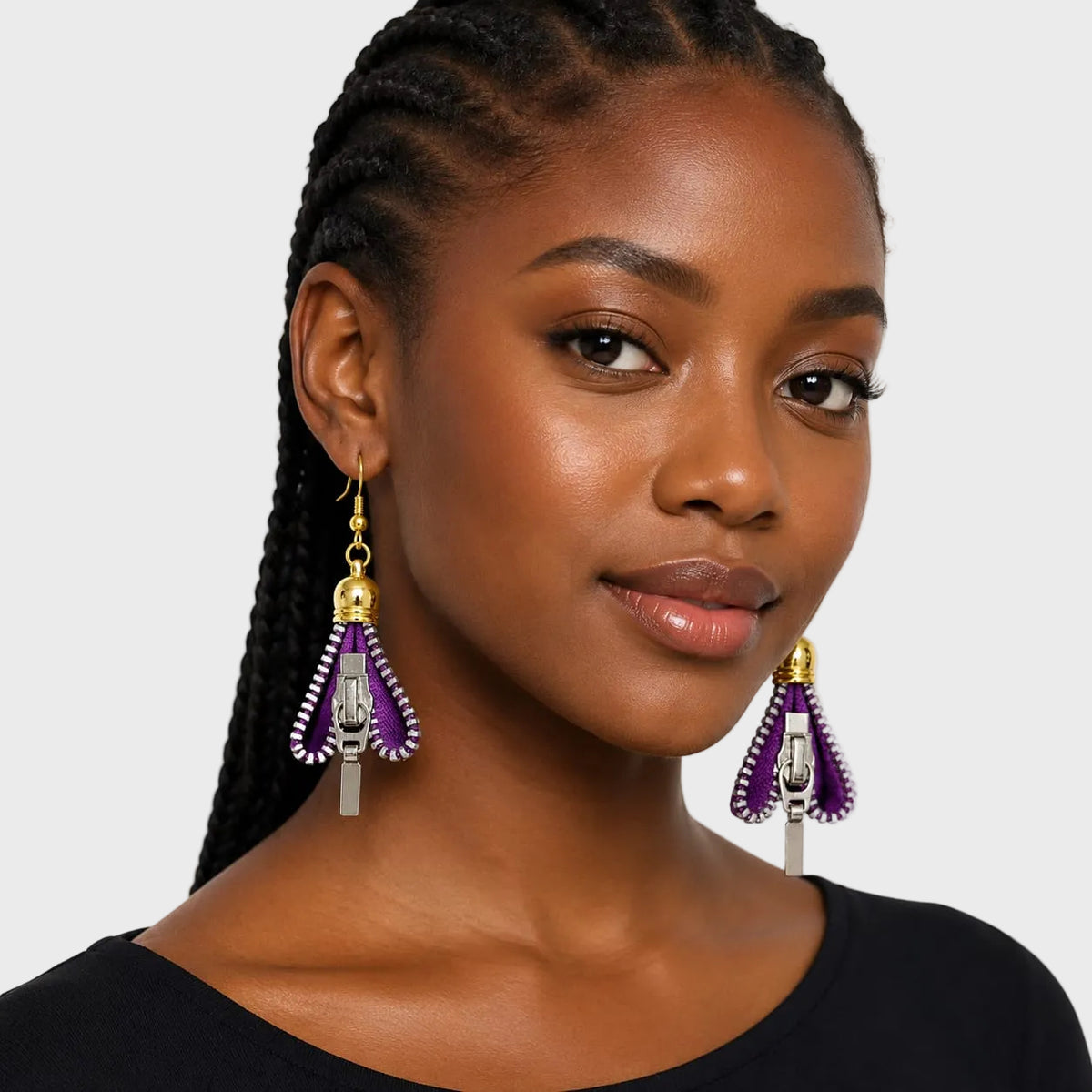 Zip Earrings