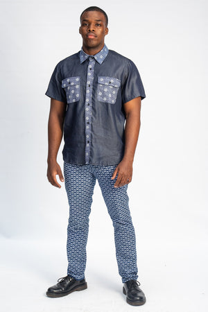 Shweshwe Men's Long Pants