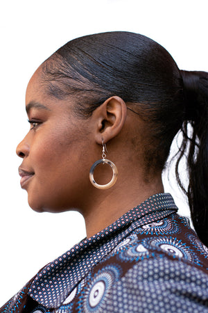 Cow Horn Earrings