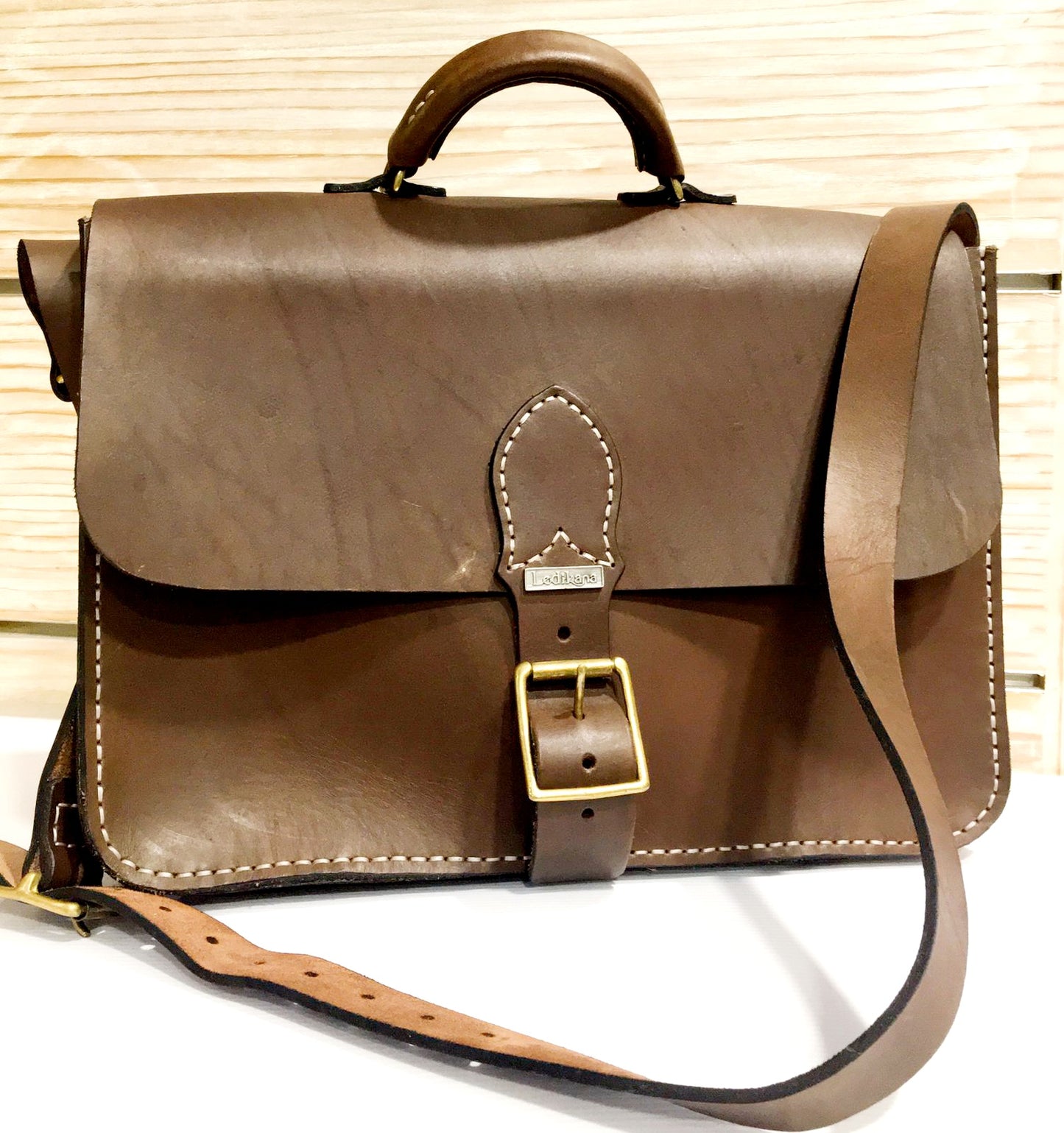 GENTS BRIEF LEATHER BAG