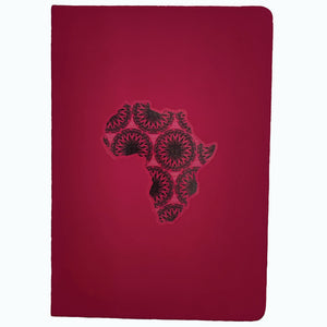 Africa Map A5 Notebooks