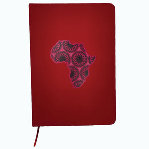 Africa Map A5 Notebooks