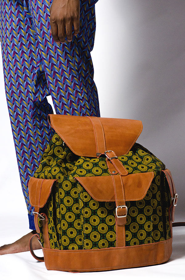 SHWE BACKPACK XL LEATHER - Multipocket
